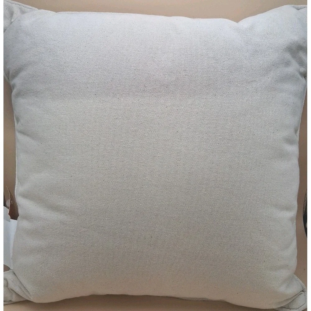 Textured Mushroom Pattern Throw Pillow by Ashland Fall Autumn Colors NWT